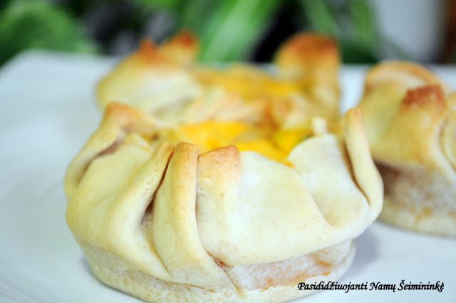 Įdaryti krepšeliai: skanūs ir lengvai paruošiami užkandžiai